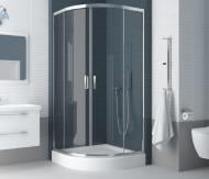 Душова кабіна HARMONY з поддоном ETHEREAL 90x90 см прозрачная